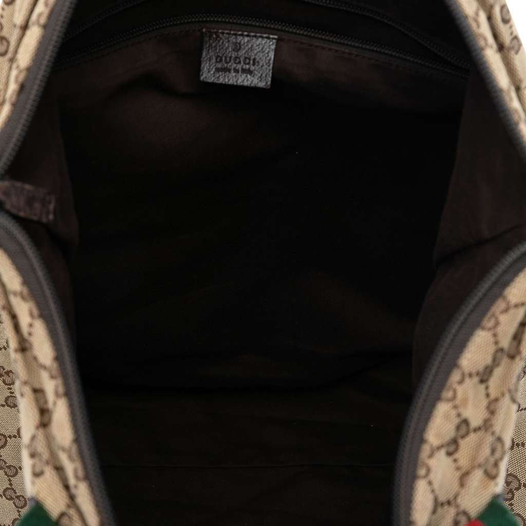 Gucci GG Canvas Web Tote - 4