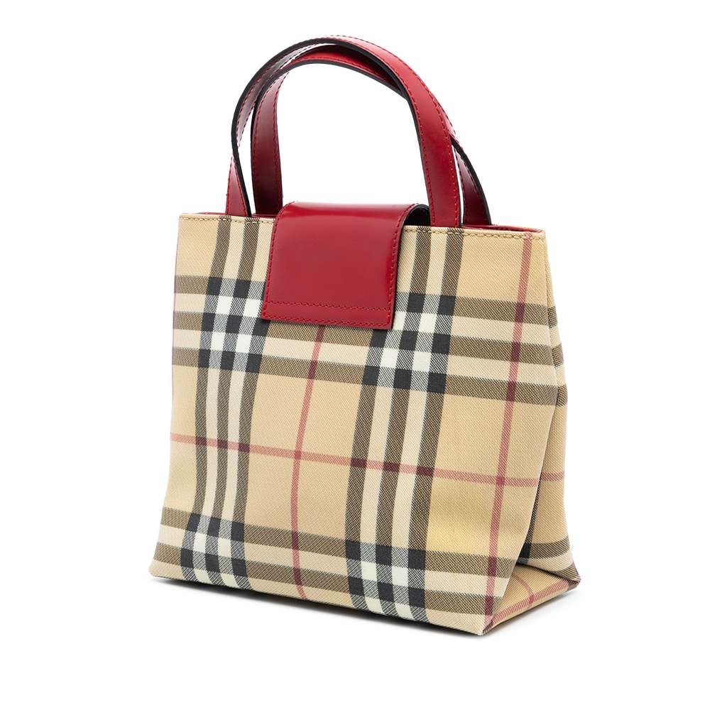 Burberry House Check Coated Canvas Handbag - 2