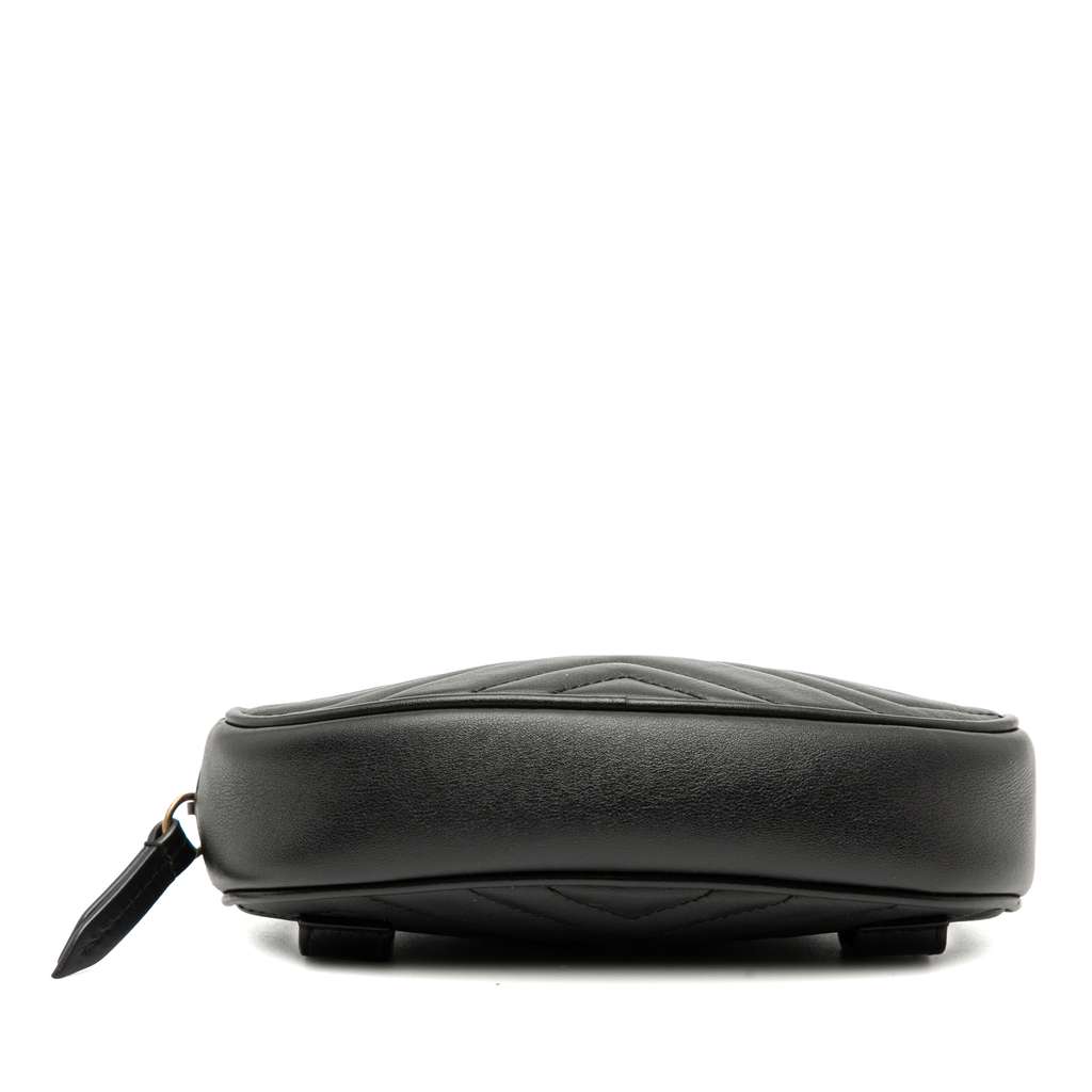 Gucci GG Marmont Matelasse Leather Belt Bag - 3