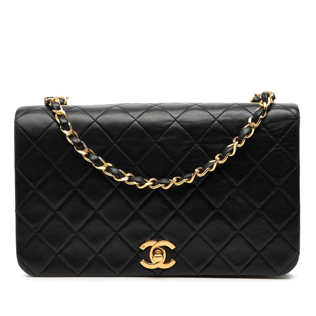 Chanel Medium Quilted Lambskin Full Flap