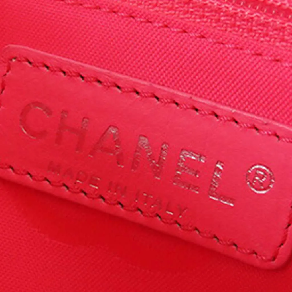 Chanel Quilted Lambskin Cambon Ligne Pochette Black Leather Good - Box View