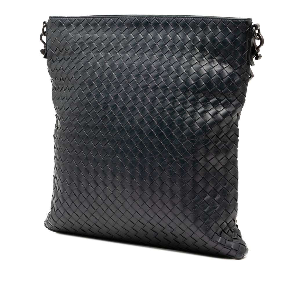 Bottega Veneta Leather Intrecciato Crossbody - 2