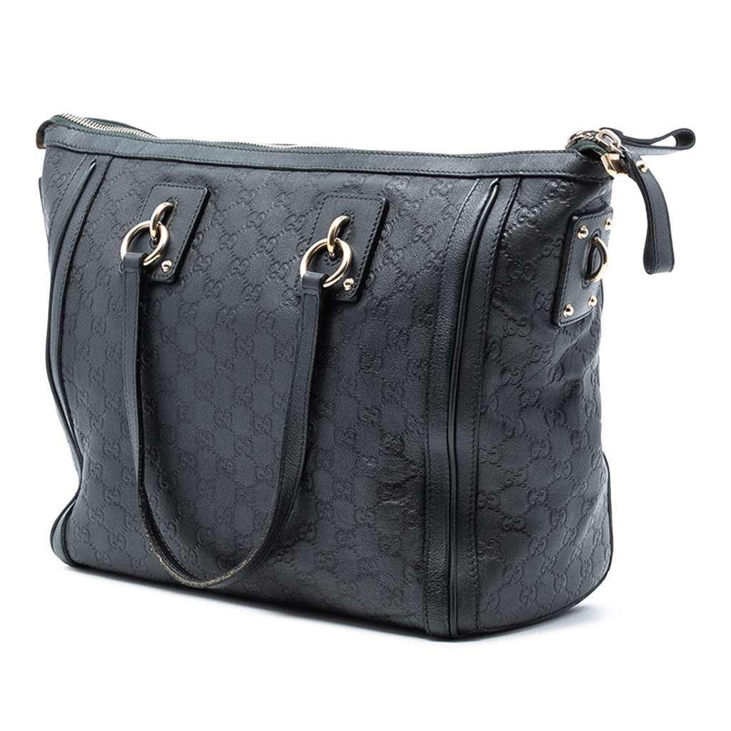 Gucci Guccissima Charm Satchel - 2