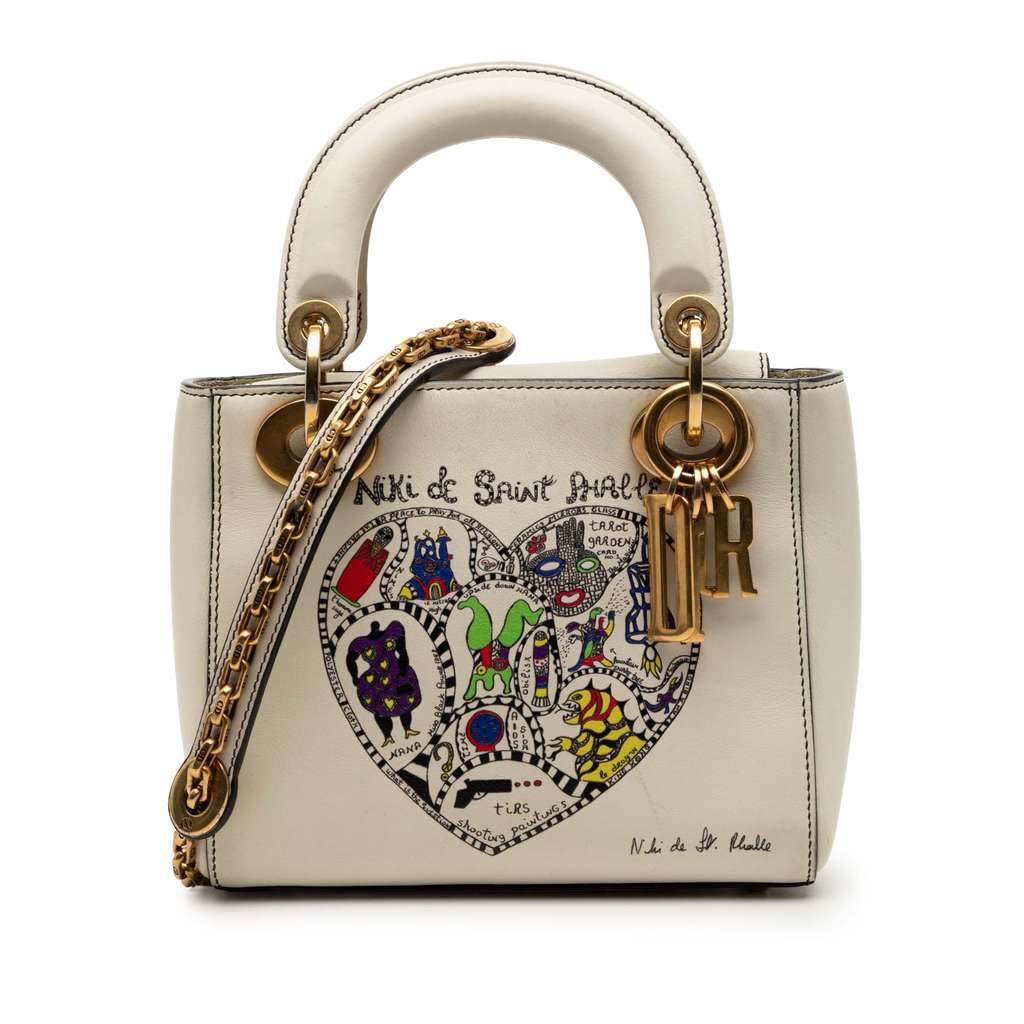 Dior DiorAmour Niki De Saint Phalle Mini Calfskin Lady Dior