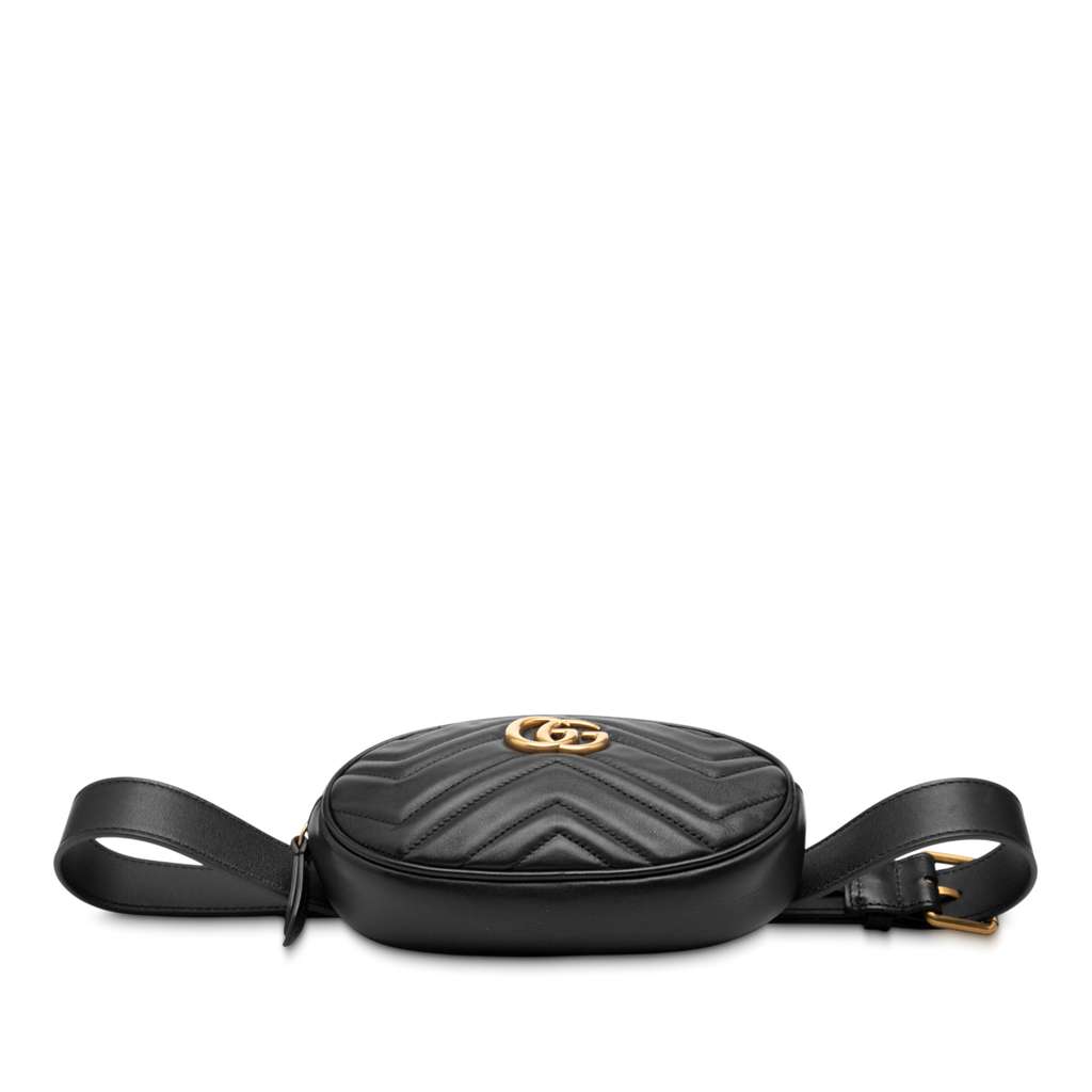 Gucci GG Marmont Matelasse Leather Belt Bag - 3