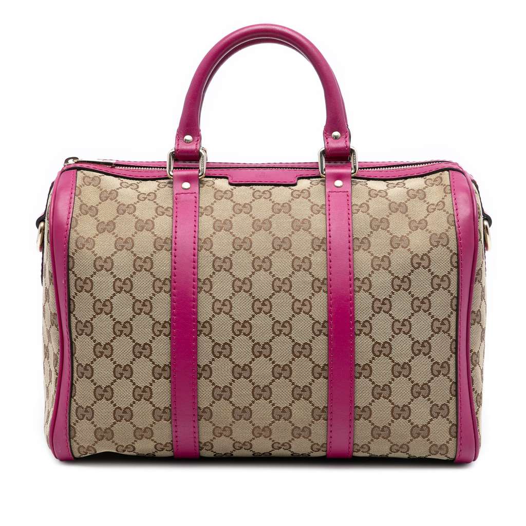 Gucci Medium GG Canvas Joy Boston Bag