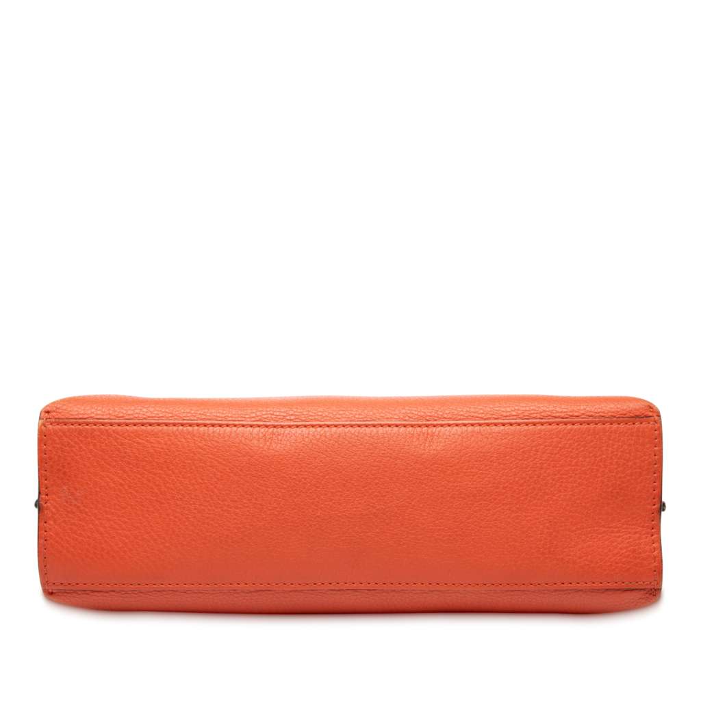 Gucci Small Leather Bamboo Daily Satchel - 3