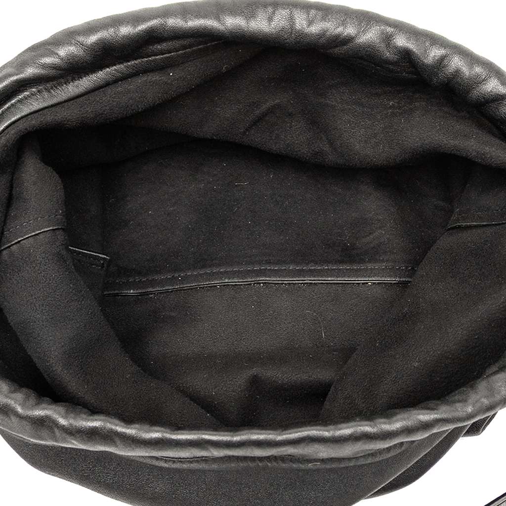 Saint Laurent Small Lambskin Teddy Bucket Bag - 4