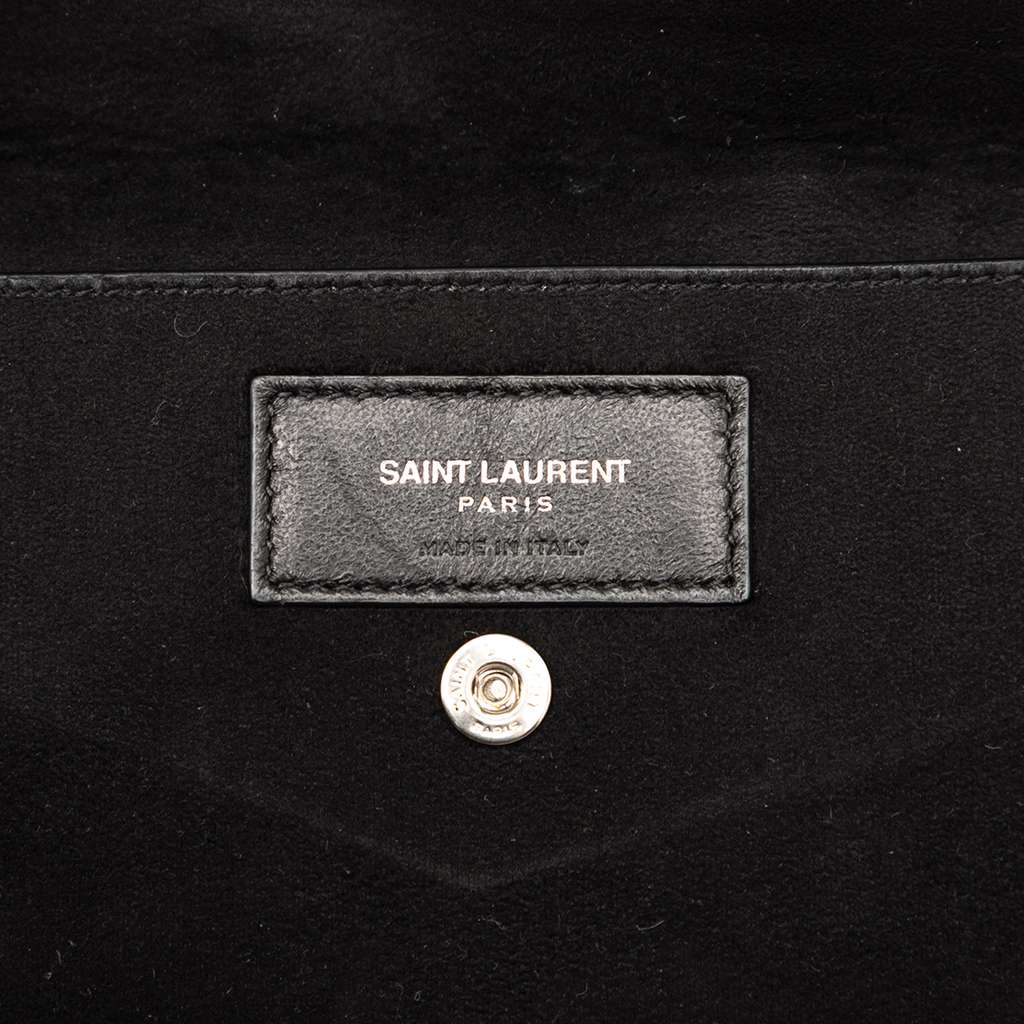 Saint Laurent Small Lambskin Teddy Bucket Bag - 5