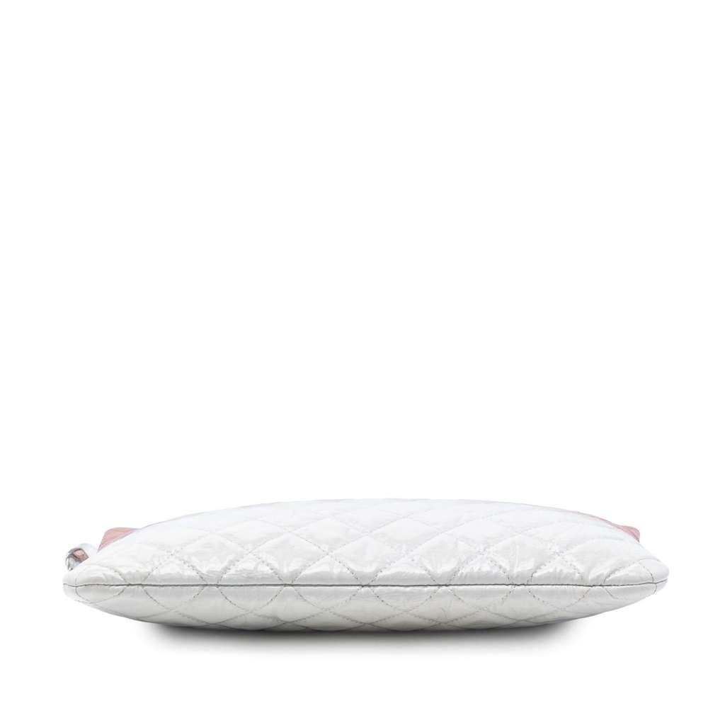 Chanel Medium CC Quilted Aged Calfskin Ombre O Case Clutch - 3