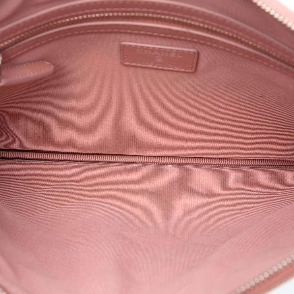 Chanel Medium CC Quilted Aged Calfskin Ombre O Case Clutch - 4