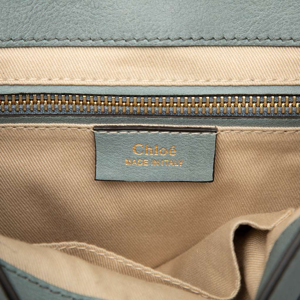Chloé Medium Calfskin and Suede Faye Backpack - 5