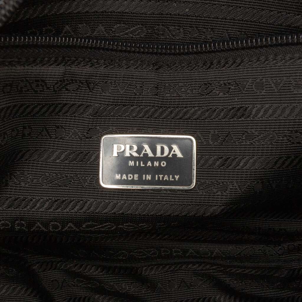 Prada Jersey Resin Chain Shoulder Bag - 5