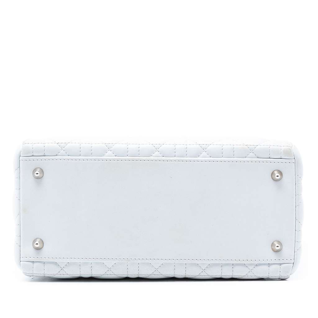 Dior Medium Lambskin Cannage Lady Dior - 3