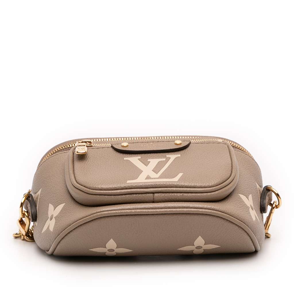 Louis Vuitton Bicolor Monogram Empreinte Giant Mini Bumbag - 3