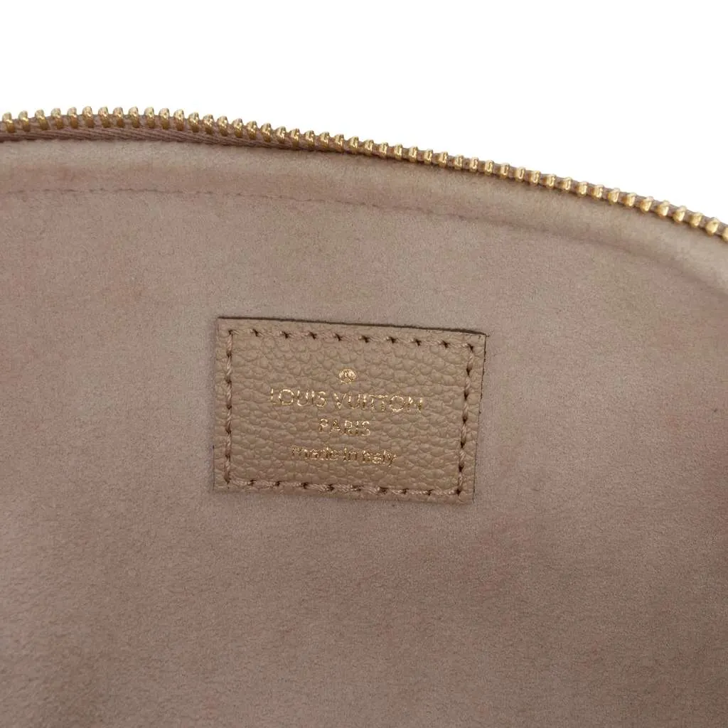 Louis Vuitton Bicolor Monogram Empreinte Giant Mini Bumbag Brown Leather Good - Box View