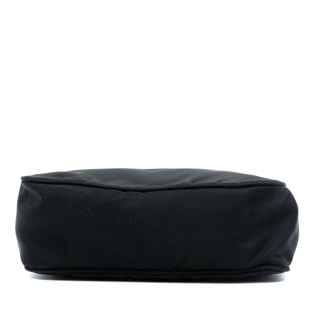 Prada Mini Tessuto Sport Shoulder Bag Black Good - Inside View