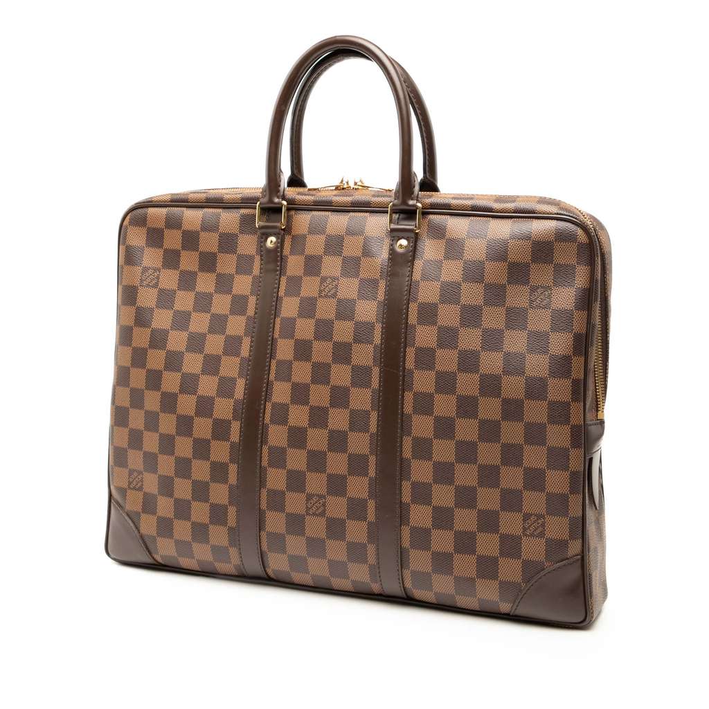 Louis Vuitton Damier Ebene Porte Documents Voyage PM - 2