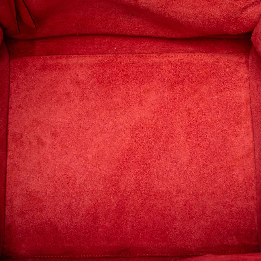 Celine Medium Leather Phantom Luggage Tote - 4