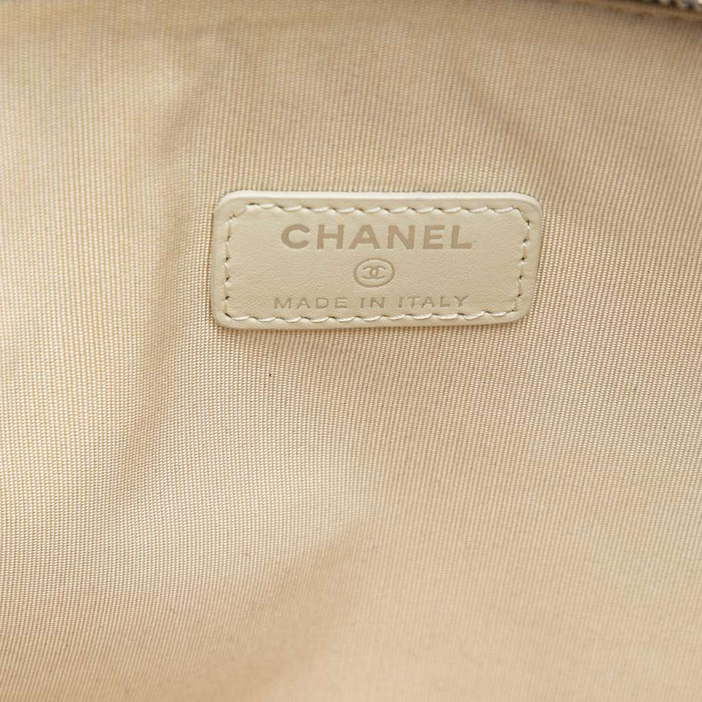 Chanel Large Tweed Deauville O Case Clutch - 5