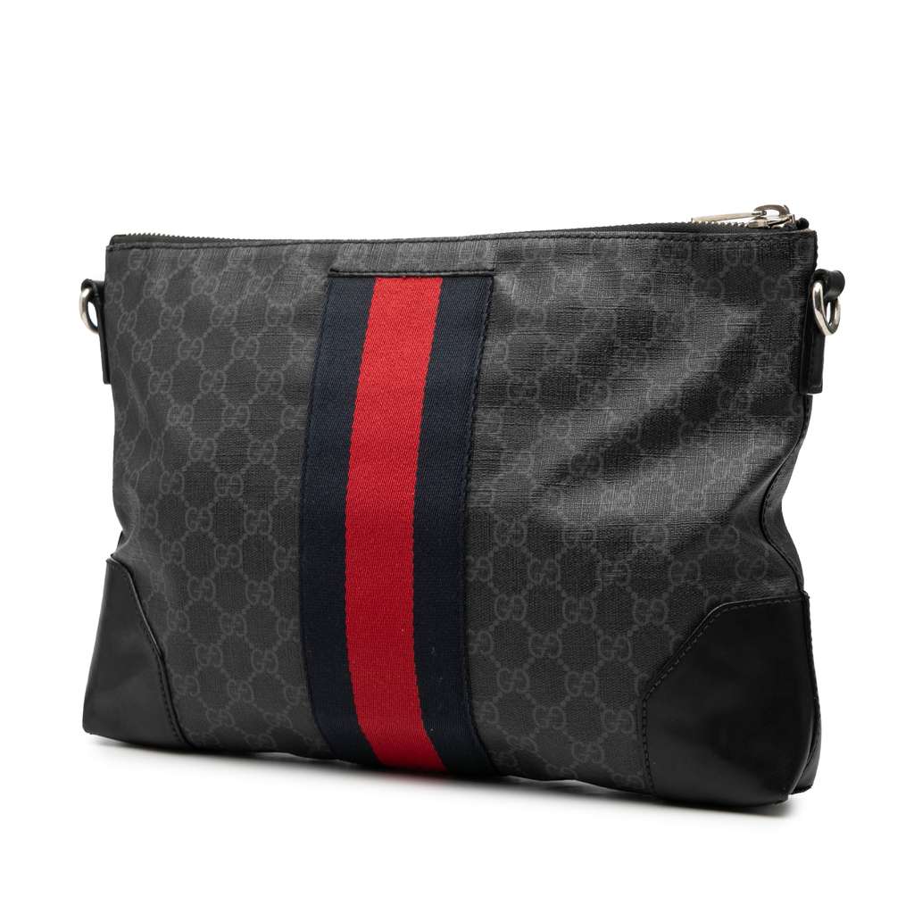 Gucci GG Supreme Web Crossbody - 2