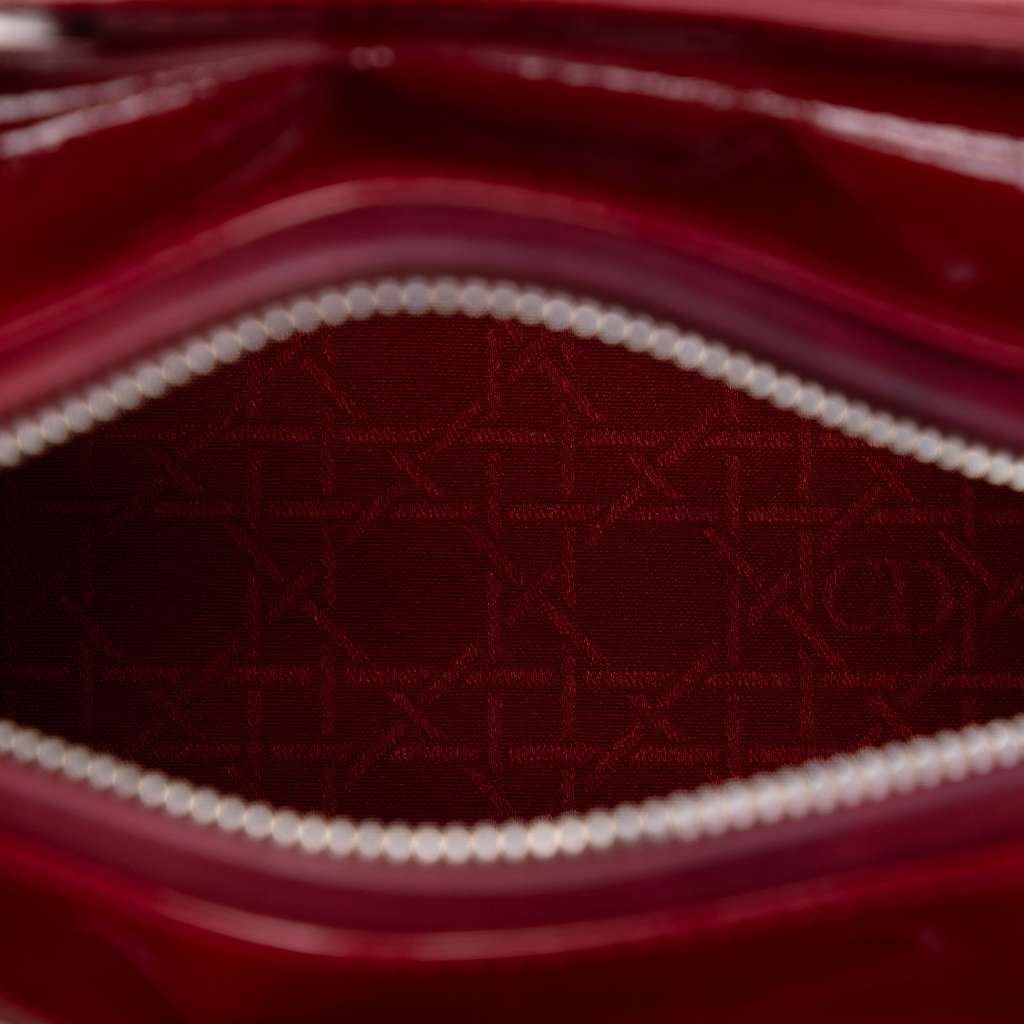 Dior Medium Patent Cannage Lady Dior - 4