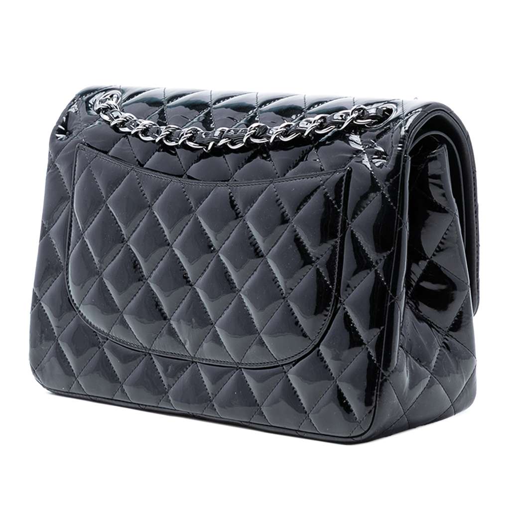Chanel Jumbo Classic Patent Double Flap - 2
