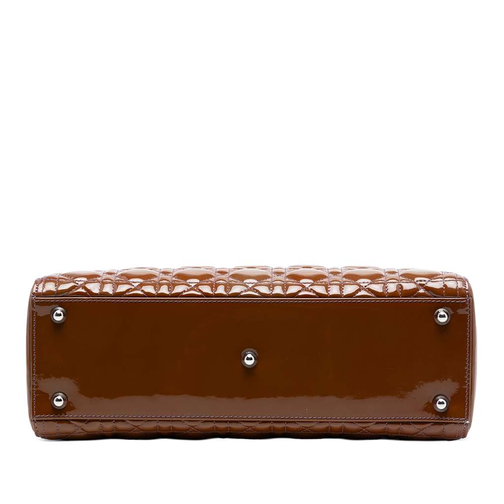 Dior Large Patent Cannage Lady Dior - 3