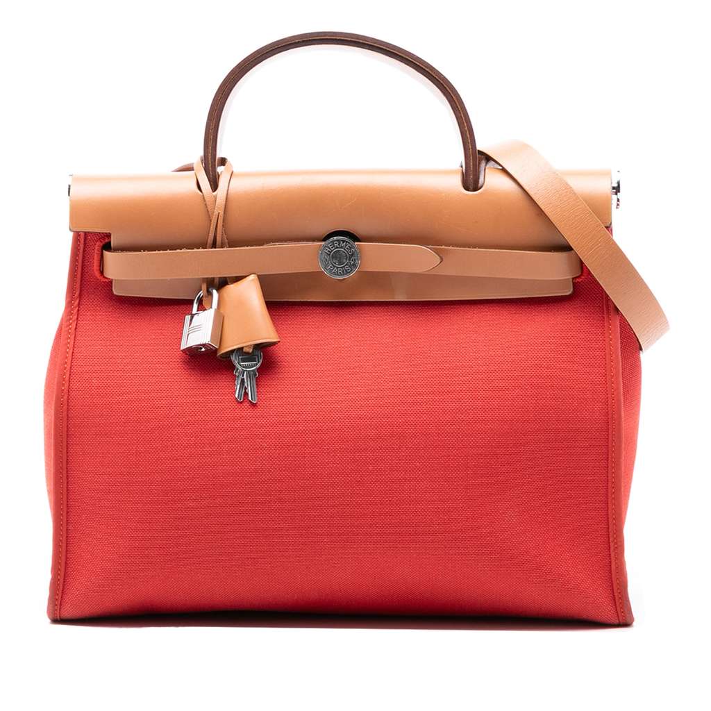 Hermès Toile Herbag Zip 31