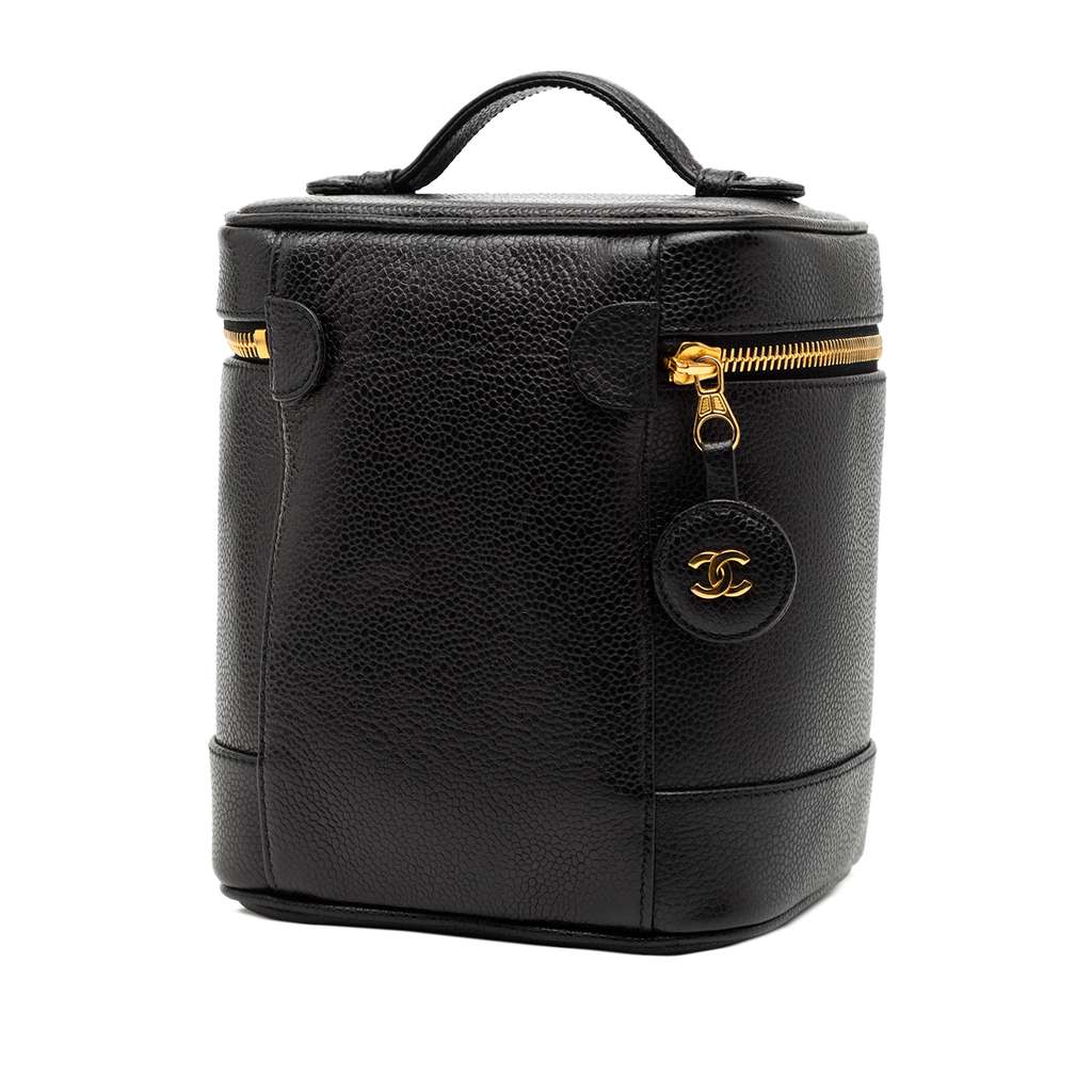 Chanel CC Caviar Vanity Case - 2