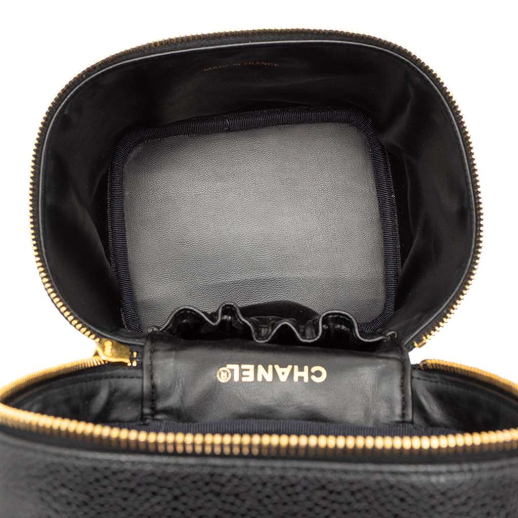 Chanel CC Caviar Vanity Case - 4