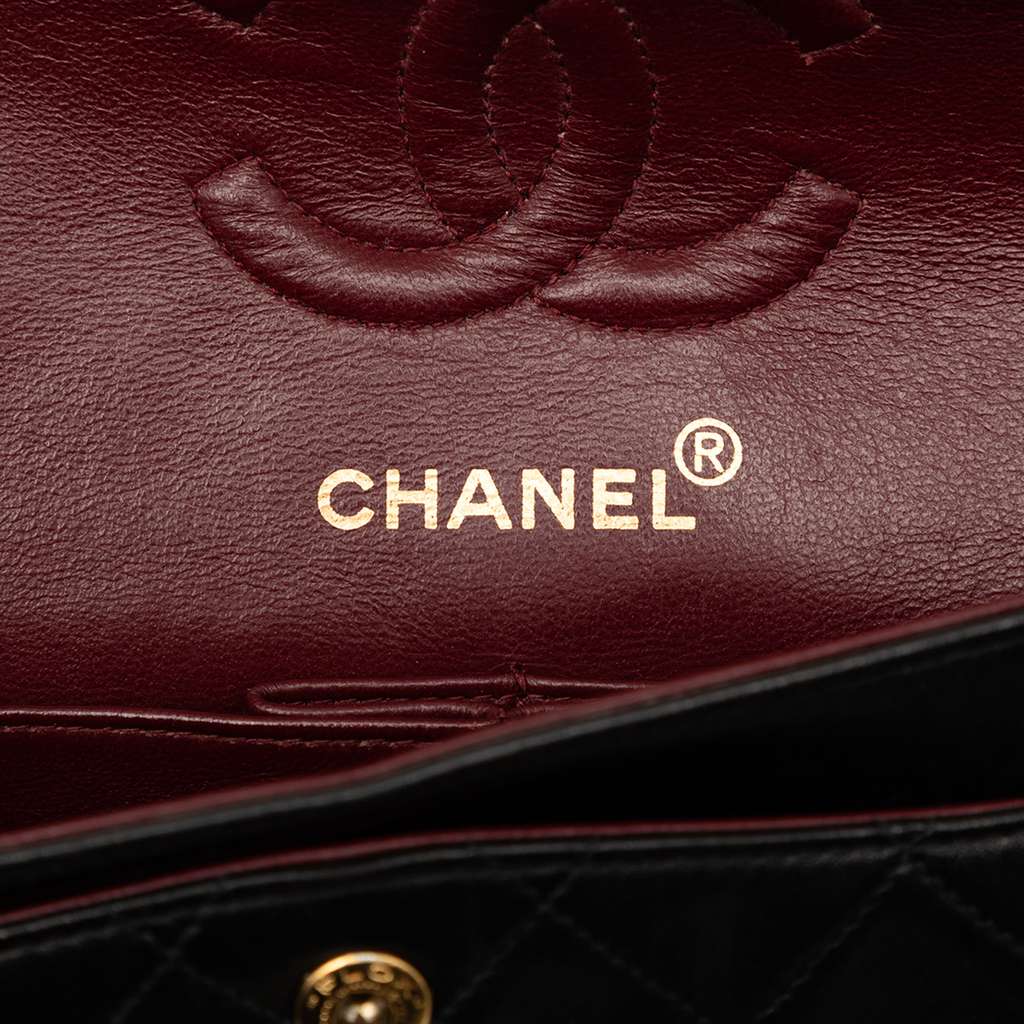 Chanel Small Classic Lambskin Double Flap - 5