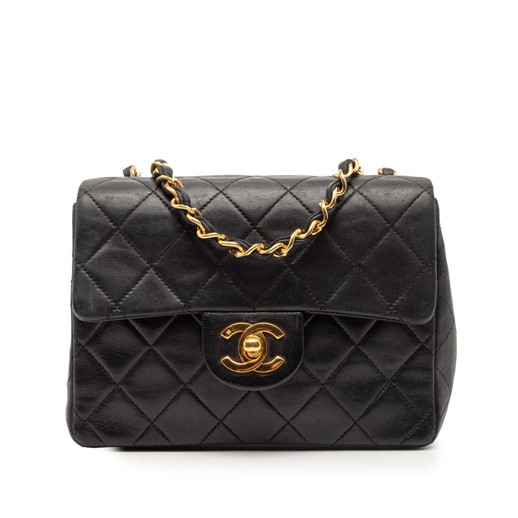 Chanel Mini Square Classic Lambskin Single Flap