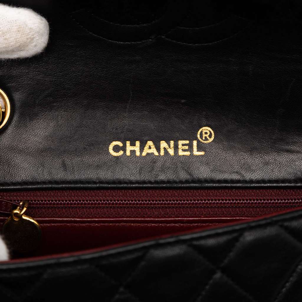 Chanel Mini Square Classic Lambskin Single Flap - 5