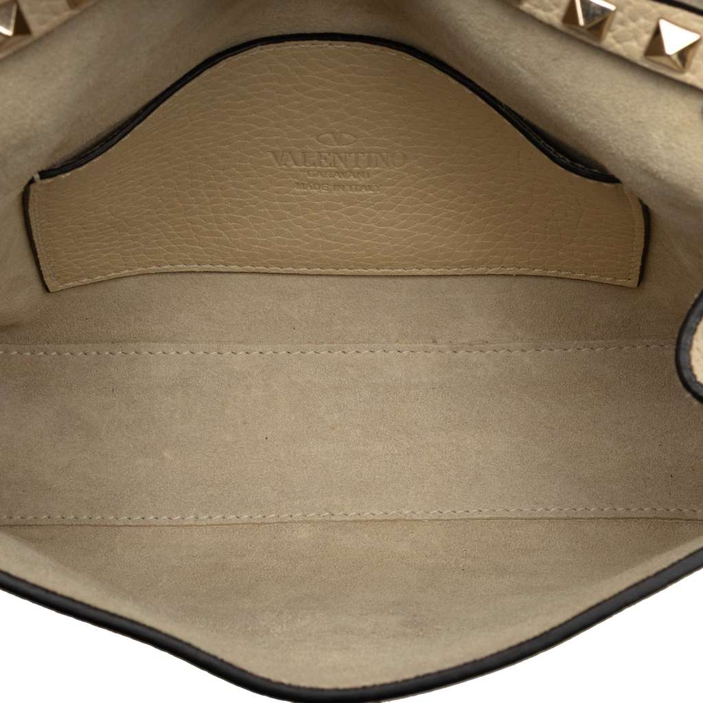 Valentino Small Grainy Calfskin Rockstud Flap Crossbody - 4