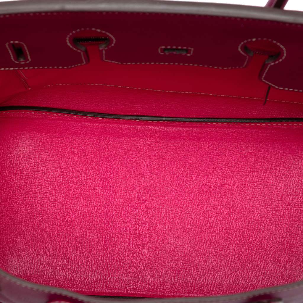 Hermès Epsom Candy Verso Birkin Retourne 35 - 4