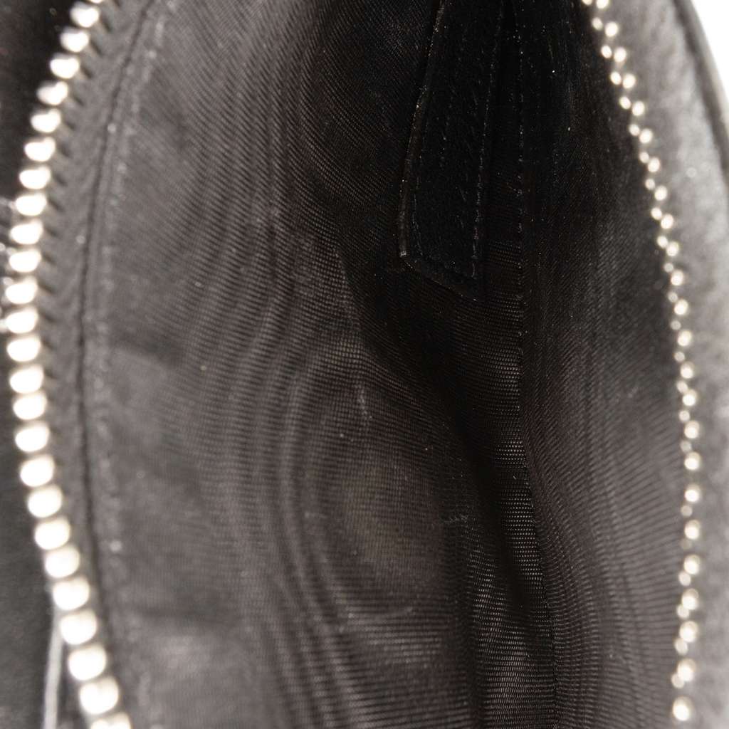 Saint Laurent Croc Embossed Leather Monogram Kate Belt Bag - 5