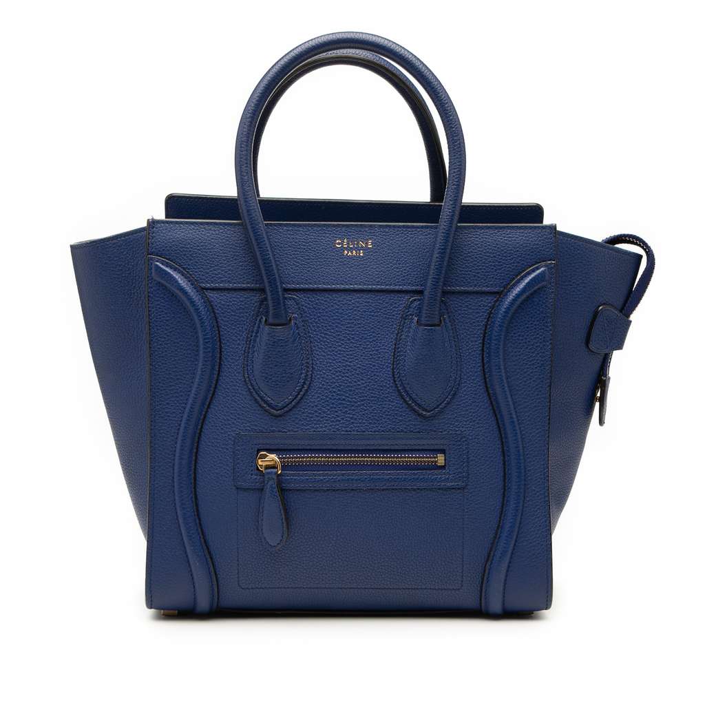 Celine Micro Calfskin Luggage Tote