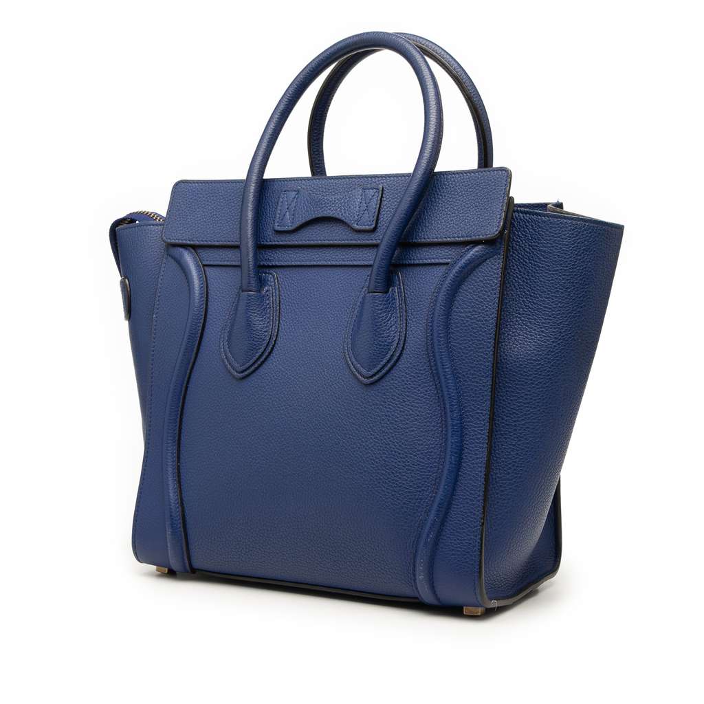 Celine Micro Calfskin Luggage Tote - 2