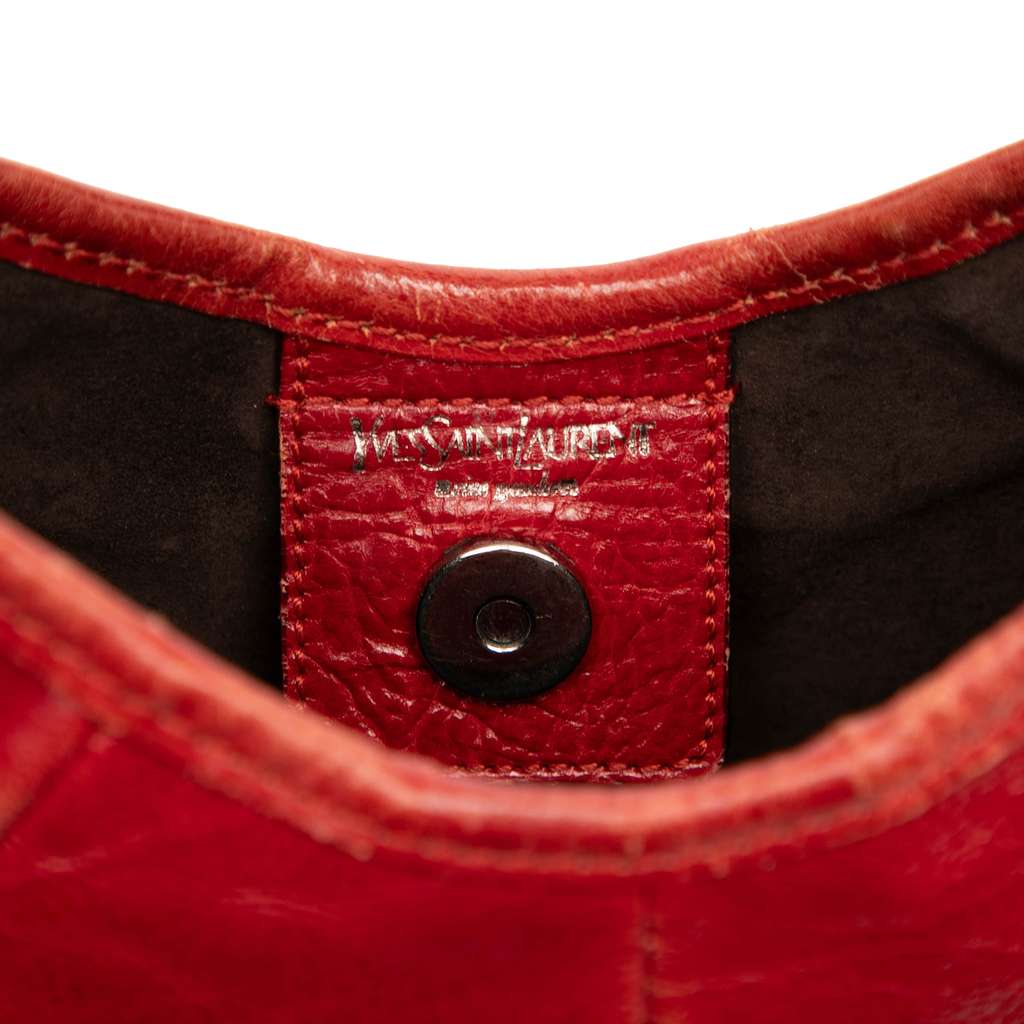 Saint Laurent Mini Leather Mombasa Hobo - 5