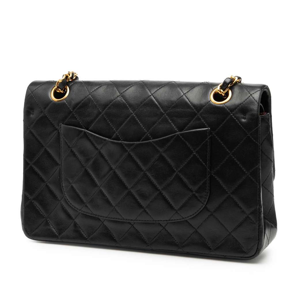 Chanel Medium Classic Lambskin Double Flap - 2