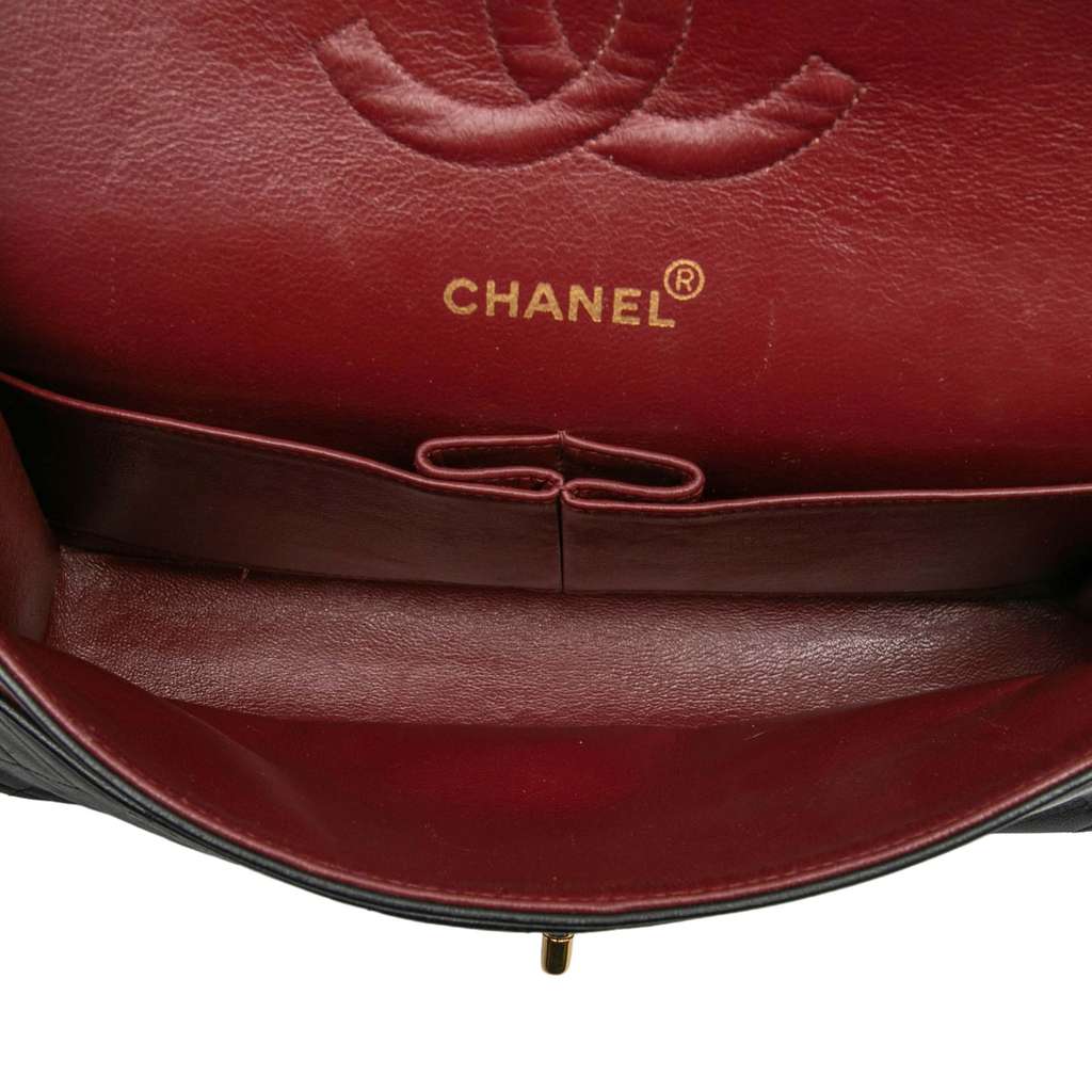 Chanel Medium Classic Lambskin Double Flap - 4