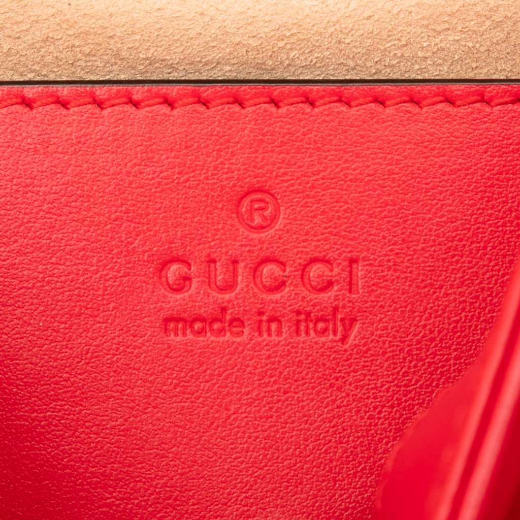 Gucci Mini GG Marmont Matelasse Leather Flap Crossbody - 5