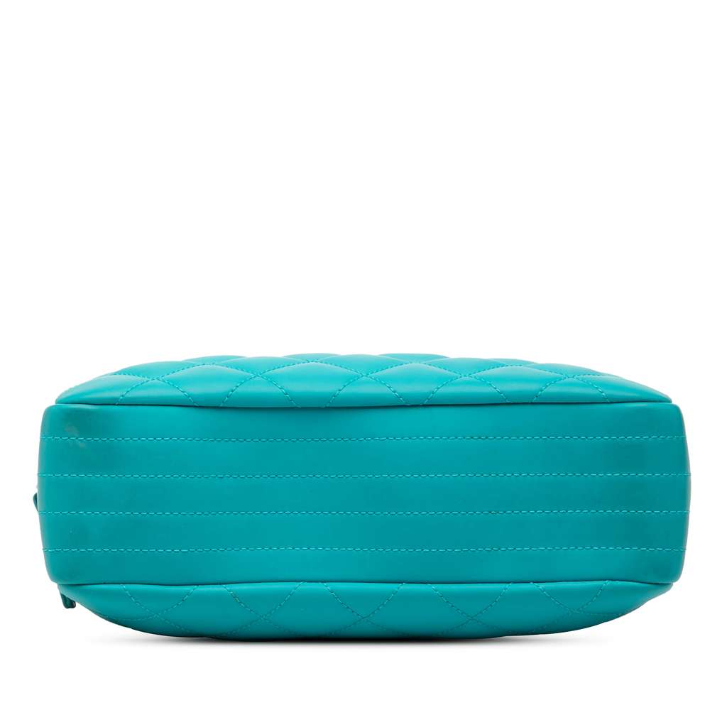 Chanel Medium CC Quilted Rubberized Lambskin Coco Rain Camera Bag - 3