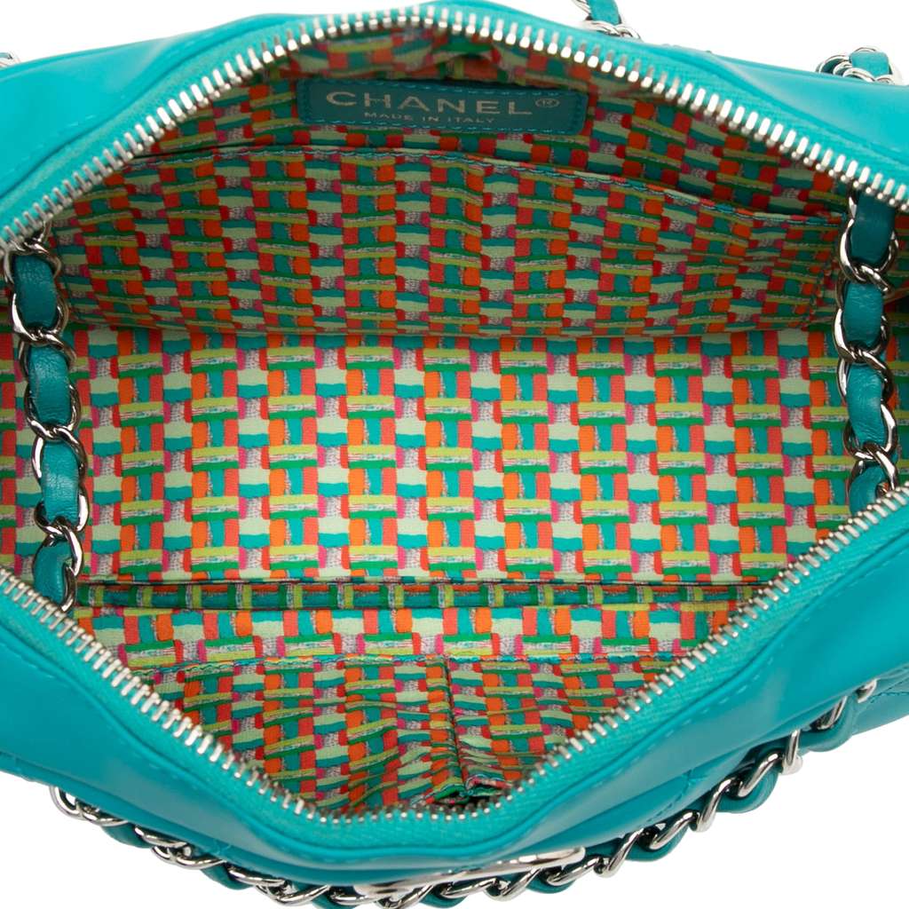 Chanel Medium CC Quilted Rubberized Lambskin Coco Rain Camera Bag - 4