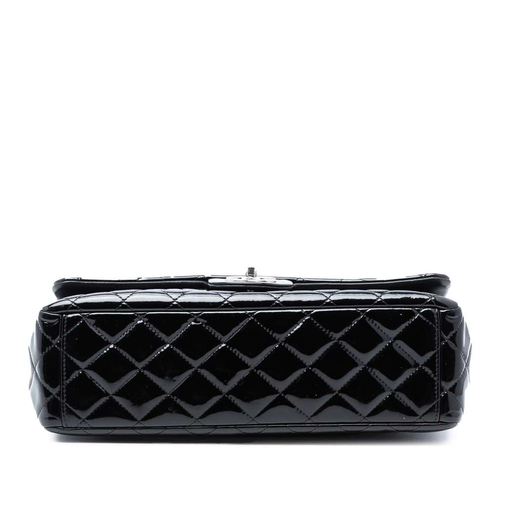 Chanel Maxi Classic Patent Double Flap - 3