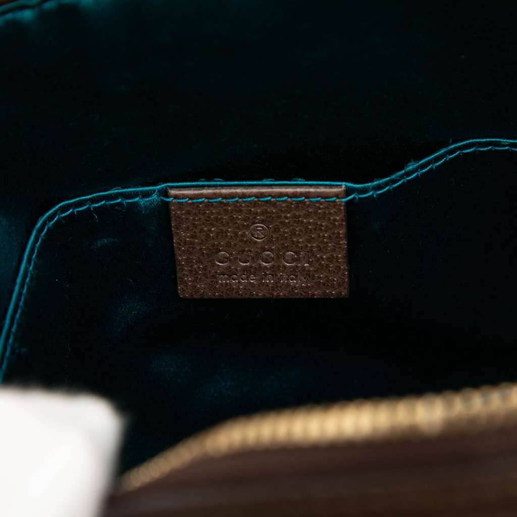 Gucci Small GG Supreme Ophidia Dome Crossbody - 5