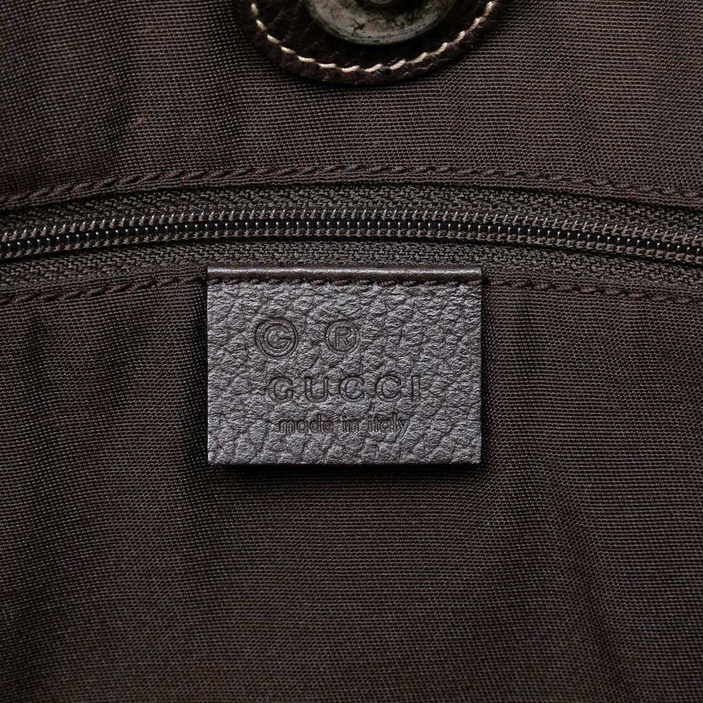 Gucci GG Crystal Bamboo Shopper Tote - 5