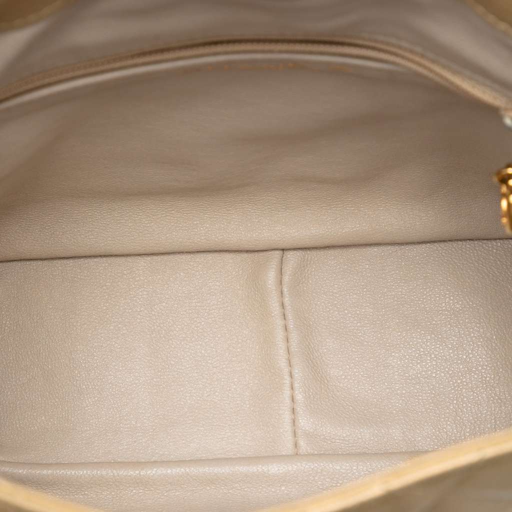 Chanel Quilted Lambskin CC Fold Over Crossbody - 4