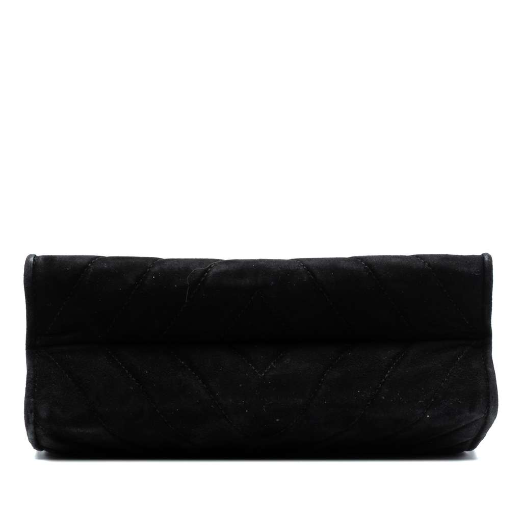 Chanel Chevron Velvet CC Stones Crossbody - 3